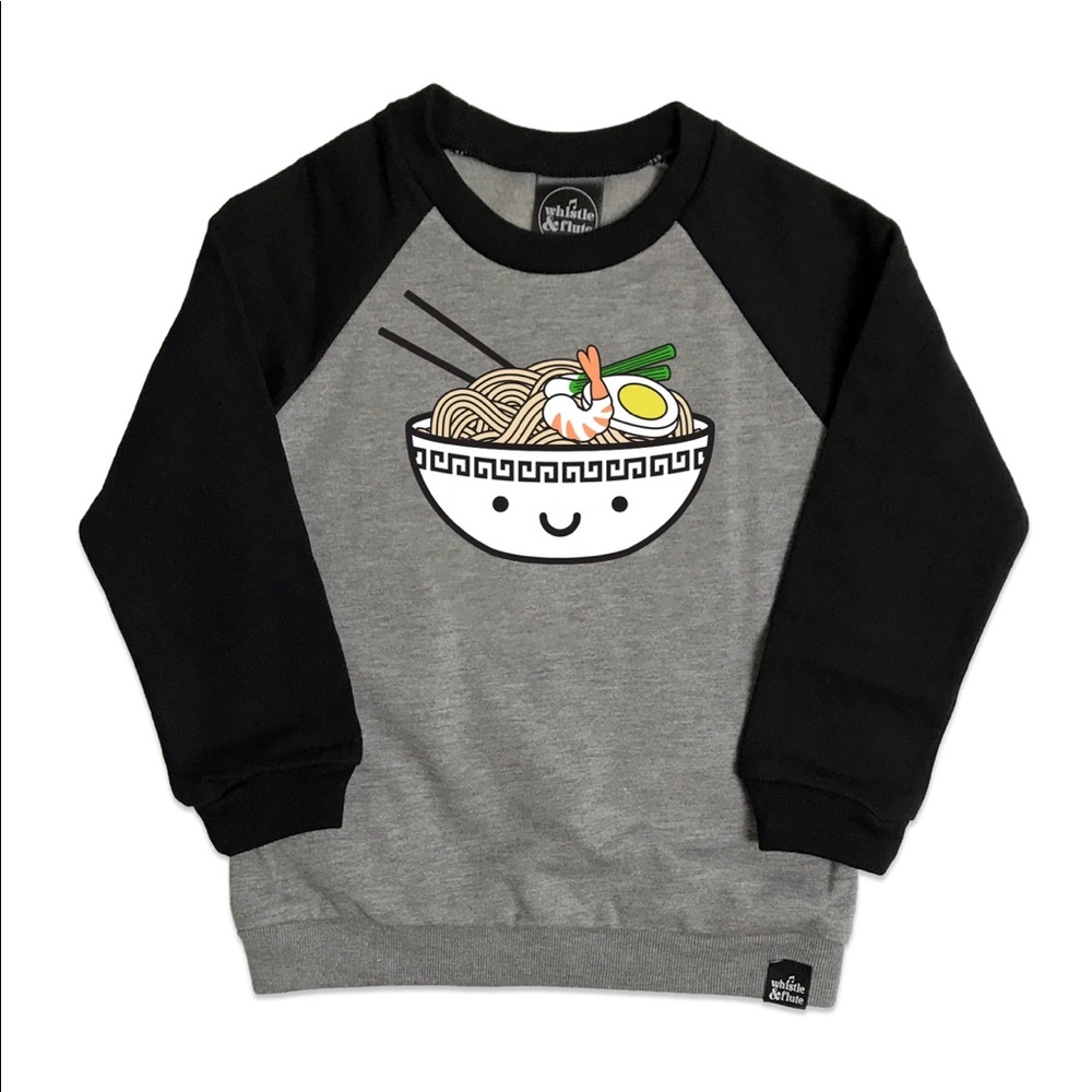 Whistle & Flute Ramen Raglan Sweatshirt
